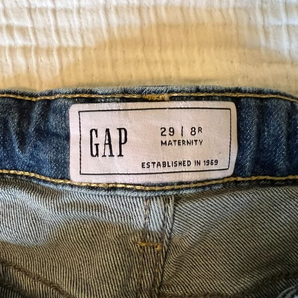 Maternity Gap Jeans size 29 8R - Picture 3 of 3